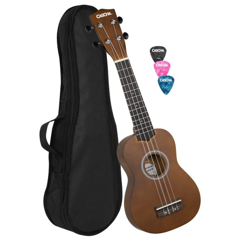 Cascha EH 3953 Limewood Ukulele Sopranowe SET.jpg