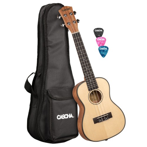 Cascha HH 2151 Solid Top Ukulele Koncertowe SET.jpg