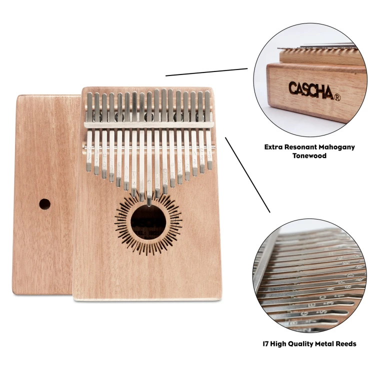 Cascha HH 2146 Kalimba Mahogany 17 8.jpg