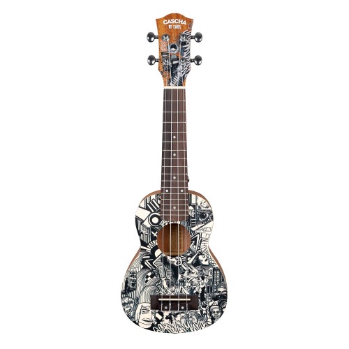 Cascha HH 2600 Art Series Sketch Ukulele Sopranowe 2.jpg