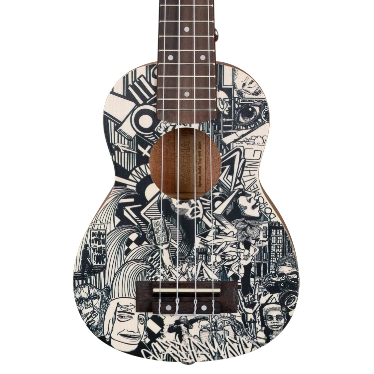 Cascha HH 2600 Art Series Sketch Ukulele Sopranowe 8.jpg