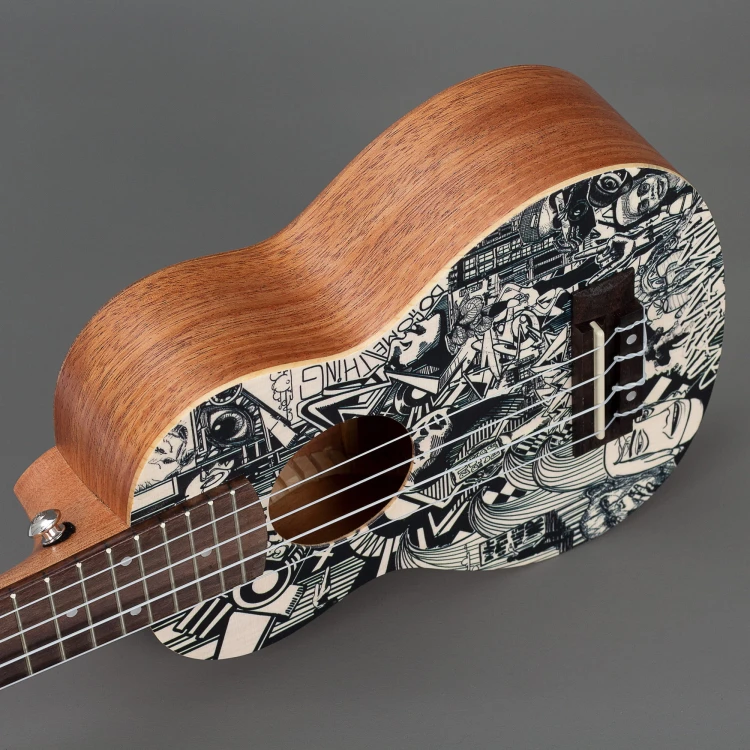 Cascha HH 2600 Art Series Sketch Ukulele Sopranowe 11.jpg